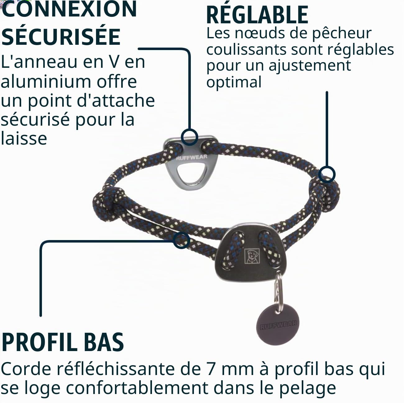 ruffwear-knot-a-collar-collier-corde-chien-taille-m-36-50-cm image 4
